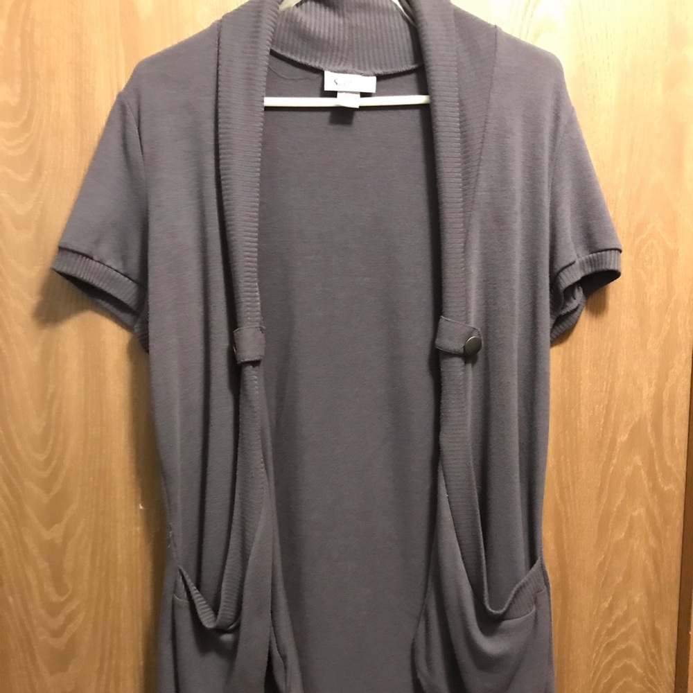 Grey Cardigan